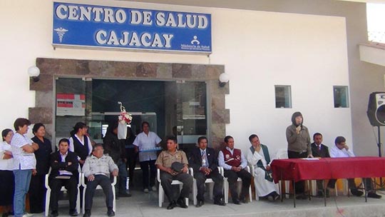Cajacay Centro de salud