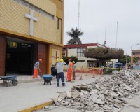 Antamina apoyó en la refacción de la Iglesia Virgen del Rosario en Huarmey junto con otras entidades