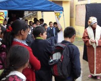 ntamina viene visitando diversas localidades de su zona de influencia llevando información a los pobladores