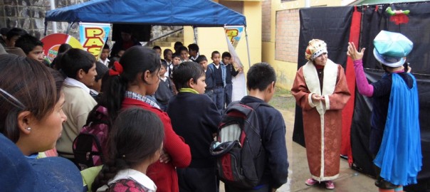 ntamina viene visitando diversas localidades de su zona de influencia llevando información a los pobladores