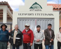 La Institución Educativa N° 32671 ahora cuenta con modernos ambientes para una enseñanza de calidad gracias a Antamina