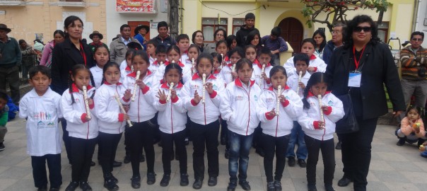 Niños de Sinfonía por el Perú, núcleo Antamina San Marcos, Ancash