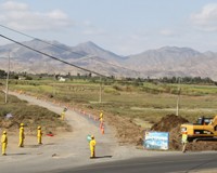 Trabajos nuevo camino Puerto Huarmey