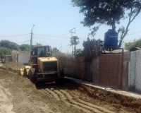 La construcción de nuevas pistas y veredas en Puerto Huarmey beneficiará a 1,500 vecinos