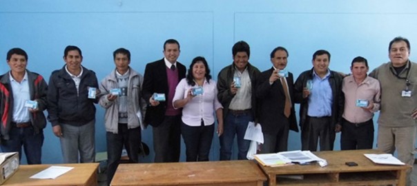 En el marco del proyecto "Liderazgo y Participación Ciudadana" pobladores de Ayash Huaripampa y Santa Cruz de Pichiú tramitaron su DNI.