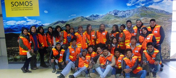Visitantes en el programa "Conoce Antamina"