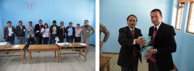 2. EQUIPAMIENTO CON COMPUTADORAS Y MÓDEMS DE INTERNET A II.EE. CUENCA DE AYASH Y SANTA CRUZ DE PICHIU 2014 – 2015 - 2016.