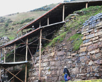 Protección de monumento de Chavin de Huántar.