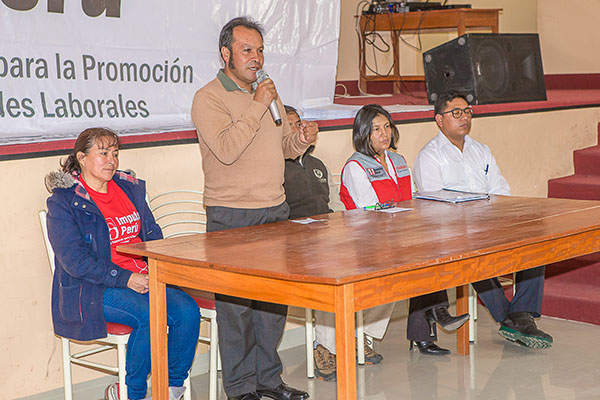Alcalde-san_marcos_antamina Discurso del alcalde de San Marcos en ceremonia de certificación.