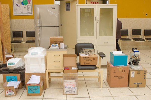 Equipos de laboratorio donados por Antamina