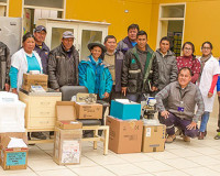 Antamina dona equipos de laboratorio - Huari