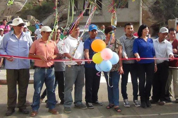 inauguracion-veredas-chasquitambo Inauguración de veredas y pistas en Colquioc.