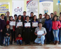 Ceremonia de premiación del proyecto “Haz realidad tu negocio”.