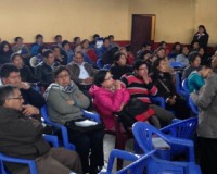 Talleres en el distrito de Cátac para mejorar su calidad educativa.