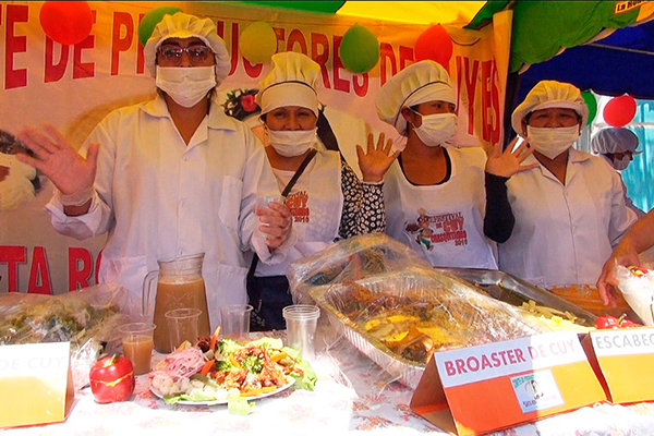 incentivando-creatividad-preparacion-diversos-potajes-base-cuy En el Festival se incentivó la creatividad en la preparación de diversos potajes en base al cuy.