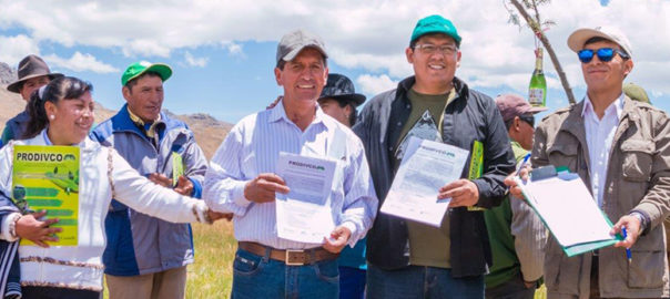 Se llevó a cabo la Inauguración del Sistema de riego en Cátac.