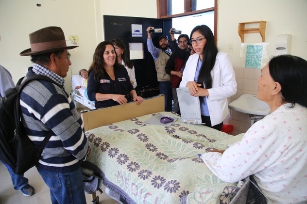 ministra-salud-patricia-garcia Obras por impuestos: La ministra de salud, Patricia García.