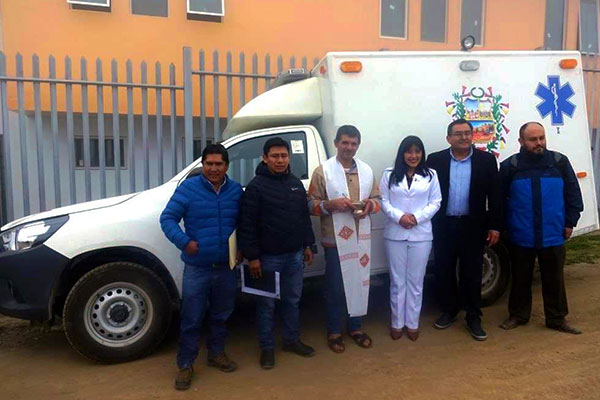 Obras por impuestos: puesto de salud del distrito de Ticllos - Bolognesi