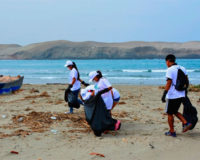 Semana del Medio Ambiente: limpieza de playas de Huarmey, vecinos y Antamina