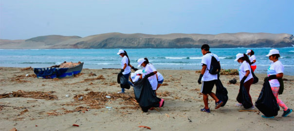 Semana del Medio Ambiente: limpieza de playas de Huarmey, vecinos y Antamina