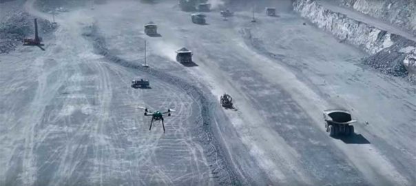Los drones estarán programados para salir automáticamente a dar rondas de supervisión de manera inopinada o por orden de los ejecutivos y las autoridades de la mina.