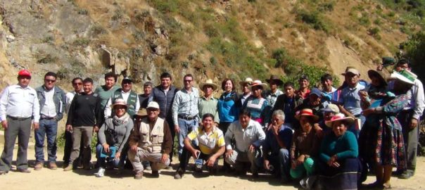 Ejecución de proyecto de irrigación en Huayllacayán bajo el marco de la ley de obras por impuestos
