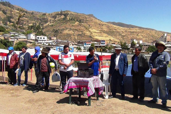 Gestión social en la comunidad Cajacay