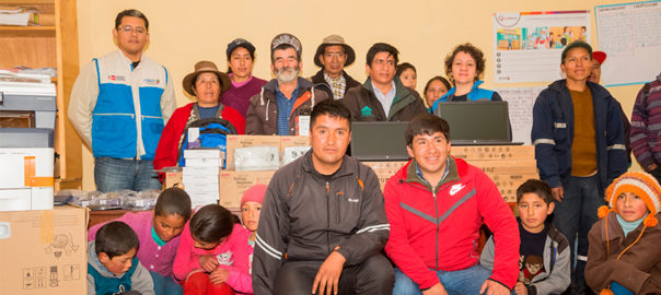 Responsabilidad Social: Colegios ganadores del concurso de innovación reciben equipamiento en San Marcos