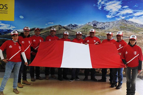 Perú está en camino a Rusia 2018 y la familia Antamina está lista para alentar a la selección. 