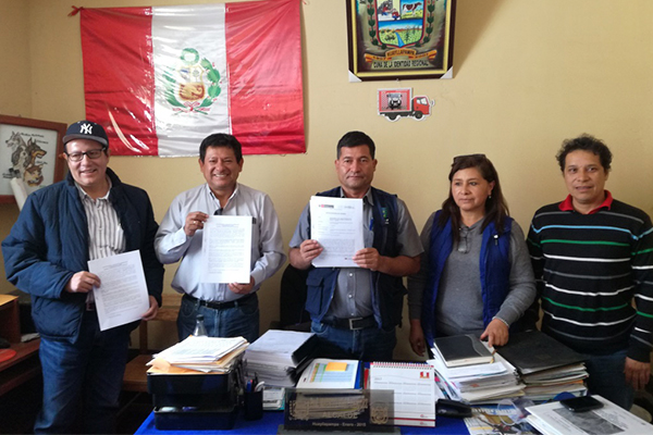 Obras por Impuestos: Proyecto beneficiará a 89 usuarios productores en Huayllapampa.