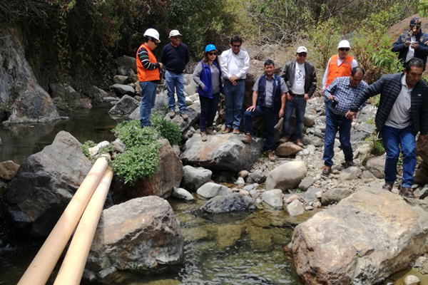 Obras por Impuestos: Proyecto beneficiará a 89 usuarios productores en Huayllapampa.