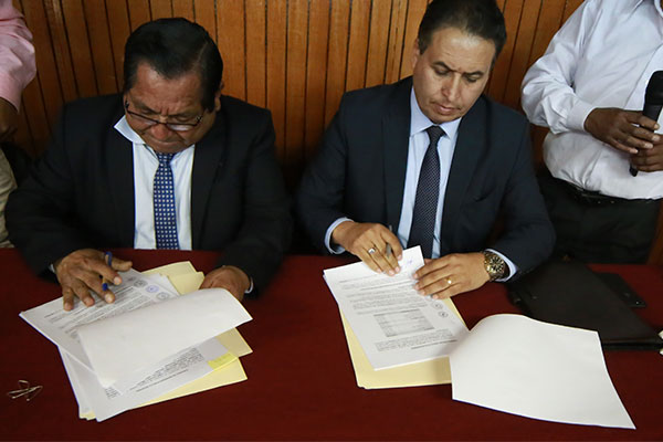 Gestión del agua: Gestión del Agua: Se suscribe Convenio de Inversión Pública Regional entre el Gobierno Regional de Ancash y Antamina 