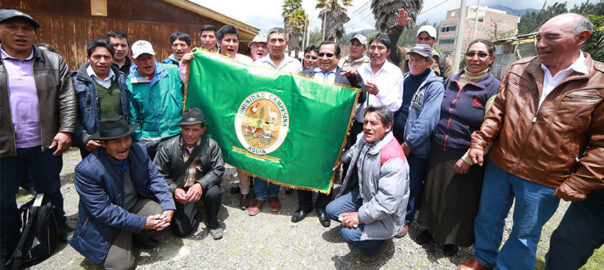 Obras por Impuestos: Proyecto de riego beneficiará a más de 200 familias con la ampliación y mejoramiento del Canal de Riego de Ocupampa – Mutgo