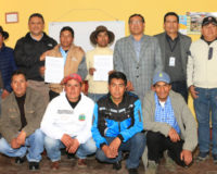 Obras por Impuestos: Sistema de riego beneficiará a 227 familias en en Llacuash y 120 familias de Ututupampa