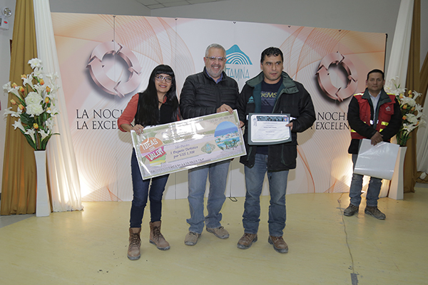 Antamina celebra La Noche de la Excelencia que reconoce la mejora continua, la innovación y el mejor desempeño.