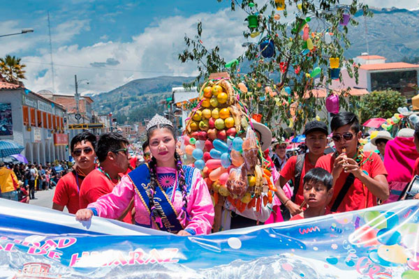 El Carnaval Huaracino 2018: una de las fiestas tradicionales más populares de la región