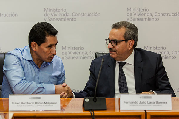 Obras por Impuestos: 3 mil personas serán beneficiadas gracias al proyecto de agua potable en San Marcos