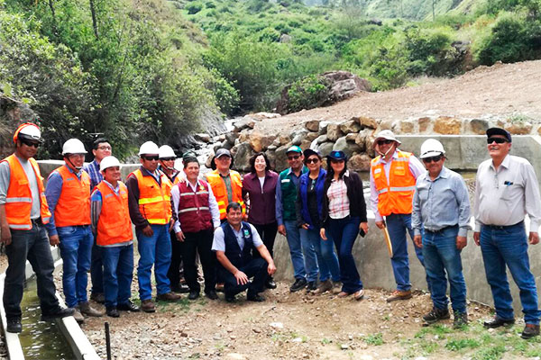 Obras por Impuestos: Proyecto de riego beneficiará a 89 productores de Huayllapampa 