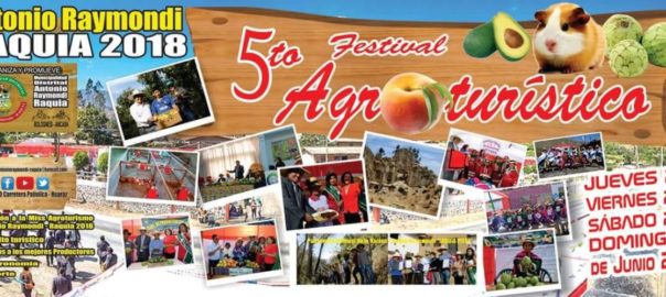 Desarrollo sostenible: Se realiza con éxito el V Festival Agro Turístico de Antonio Raymondi
