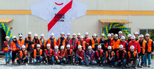 Excelencia minera: Se realizó con éxito la inauguración del edificio de gestión y control Flota Mina DISPATCH