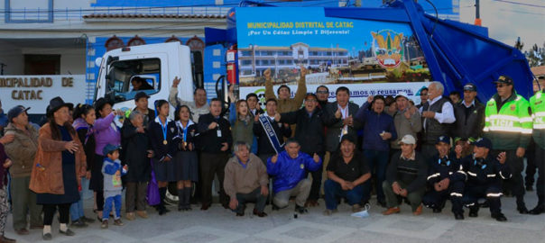 Obras por impuestos: Proyecto de manejo de residuos sólidos en Cátac beneficiará a más de 5000 habitantes