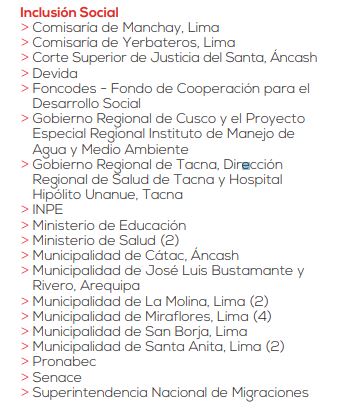 Buenas Prácticas en Gestión Pública 2018: Municipalidad Distrital de Cátac, reconocida en la categoría de Inclusión Social
