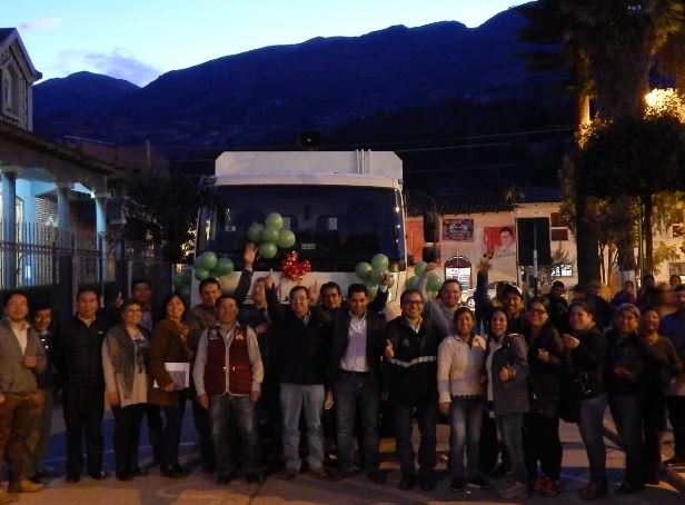 Cuidado del medio ambiente: Camión compactador, permitirá optimizar el recojo de basura. Es el primero en su tipo al servicio de las familias de San Marcos