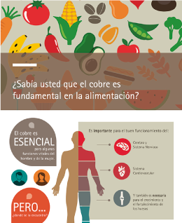 cobre alimentación