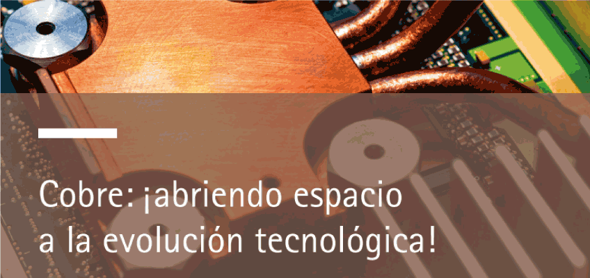 tecnología cobre infografía