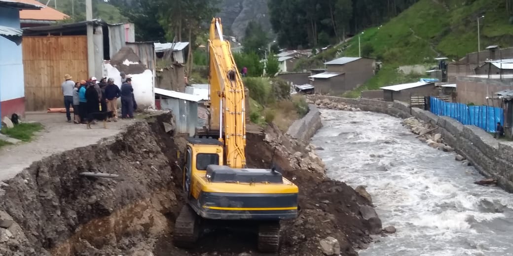 Restableció el tránsito hacia Huallanca en Bolognesi