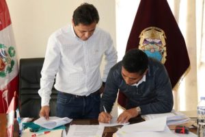 Firman el nuevo convenio de donación para los Proyectos Sociales y OTP 2019 Firman el nuevo convenio de donación para los Proyectos Sociales y OTP 2019