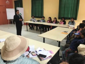 San Marcos realiza taller de la No Violencia a la Mujer y de los integrantes del Grupo familiar