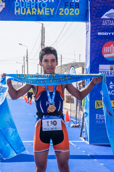 Vibrante Triatlón en el Festival Porteño de Huarmey 2020