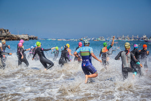 Vibrante Triatlón en el Festival Porteño de Huarmey 2020
